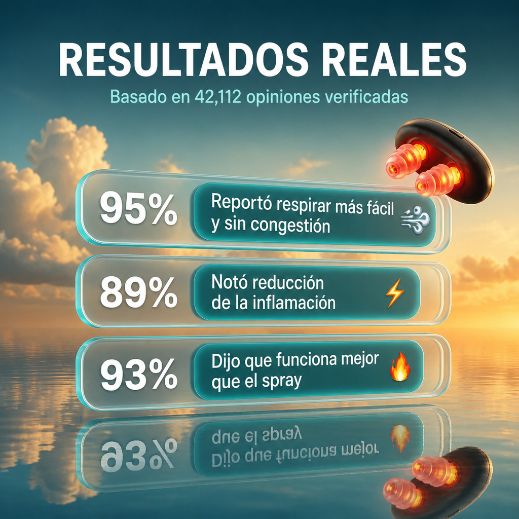 Solvera Alivio Nasal con Luz Roja
